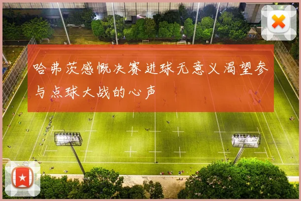 哈弗茨感慨决赛进球无意义渴望参与点球大战的心声