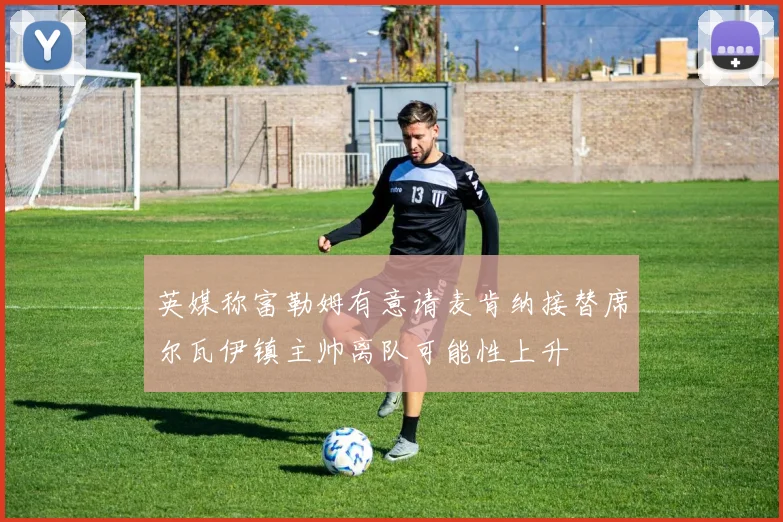 英媒称富勒姆有意请麦肯纳接替席尔瓦伊镇主帅离队可能性上升